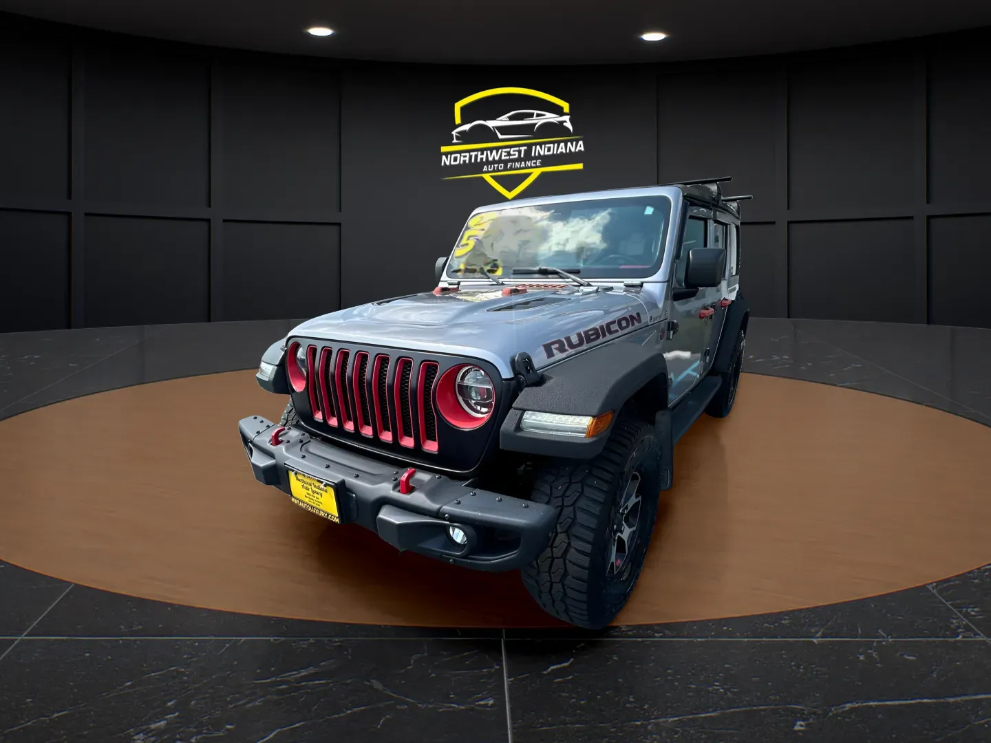 Silver 2020 JEEP WRANGLER UNLIMI RUBICON for sale in Merrillville, IN