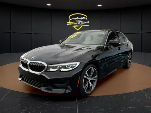 Black 2021 BMW 3 SERIES 330I for sale in Merrillville, IN