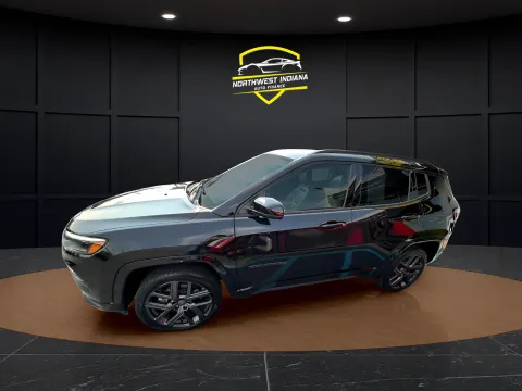 Black 2024 JEEP COMPASS LIMITED for sale in Merrillville, IN