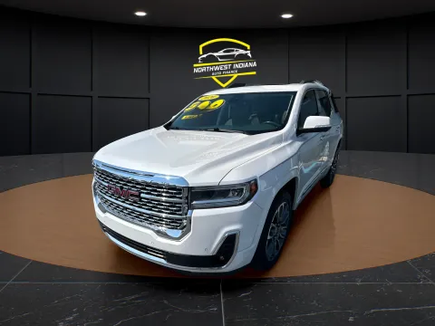 White 2020 GMC ACADIA DENALI for sale in Merrillville, IN