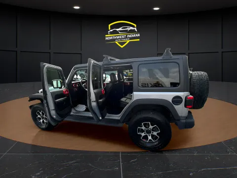 Another view of 2020 JEEP WRANGLER UNLIMI SAHARA for sale in Merrillville, IN at NWI Auto Luxury Merrillville