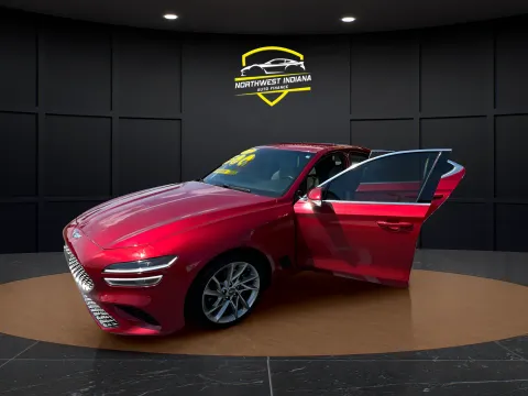 Red 2022 GENESIS G70 2.0T for sale in Merrillville, IN