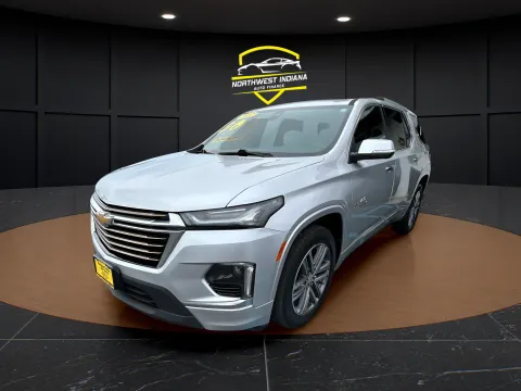 Silver 2022 CHEVROLET TRAVERSE HIGH COUNTRY for sale in Merrillville, IN