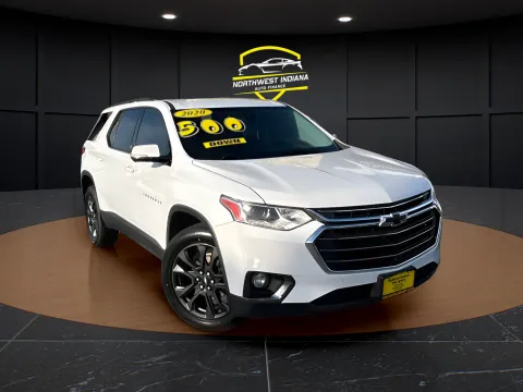 White 2020 CHEVROLET TRAVERSE RS for sale in Merrillville, IN