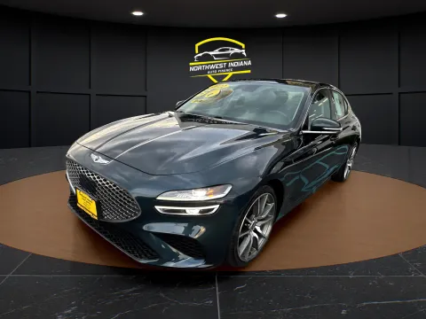 Blue 2022 GENESIS G70 3.3T STANDARD for sale in Merrillville, IN