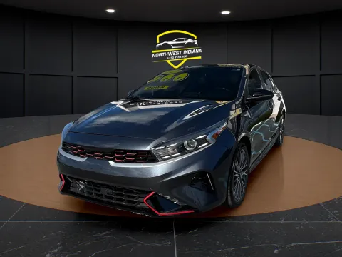 Gray 2023 KIA FORTE GT-LINE for sale in Merrillville, IN