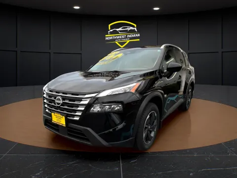 Black 2024 NISSAN ROGUE SV for sale in Merrillville, IN