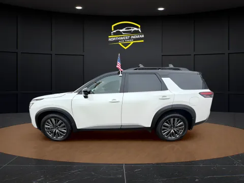 Photos of 2023 NISSAN PATHFINDER SL for sale in Merrillville, IN at NWI Auto Luxury Merrillville