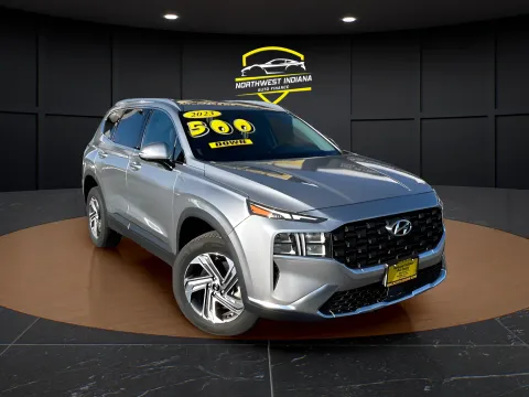 Silver 2023 HYUNDAI SANTA FE SEL for sale in Merrillville, IN