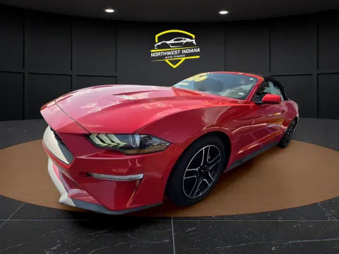 Red 2023 FORD MUSTANG ECOBOOST for sale in Merrillville, IN
