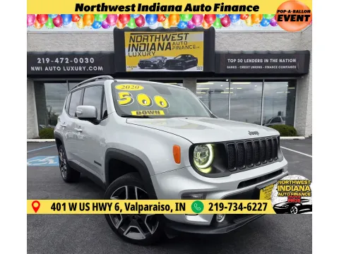 Silver 2020 JEEP RENEGADE HIGH LATITUDE for sale in Merrillville, IN