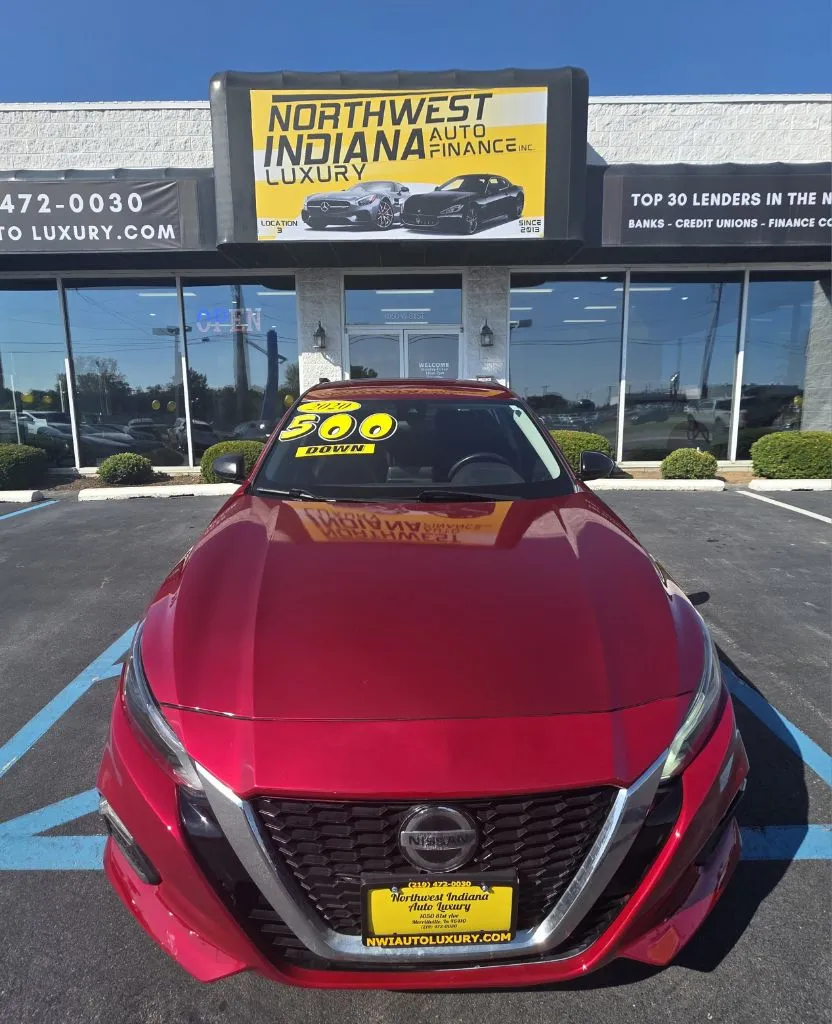 Red 2020 NISSAN ALTIMA 2.5 SR for sale in Merrillville, IN