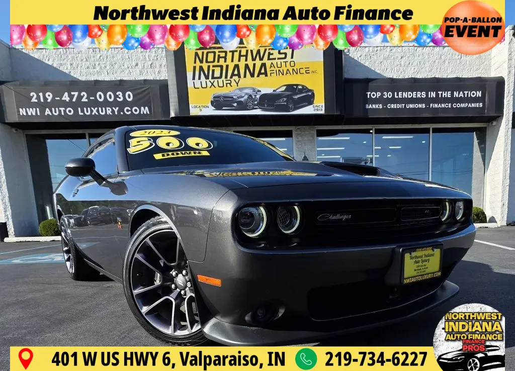Gray 2023 DODGE CHALLENGER R/T SCAT PACK for sale in Merrillville, IN