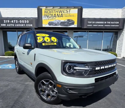Photos of 2021 FORD BRONCO SPORT BADLANDS for sale in Merrillville, IN at NWI Auto Luxury Merrillville