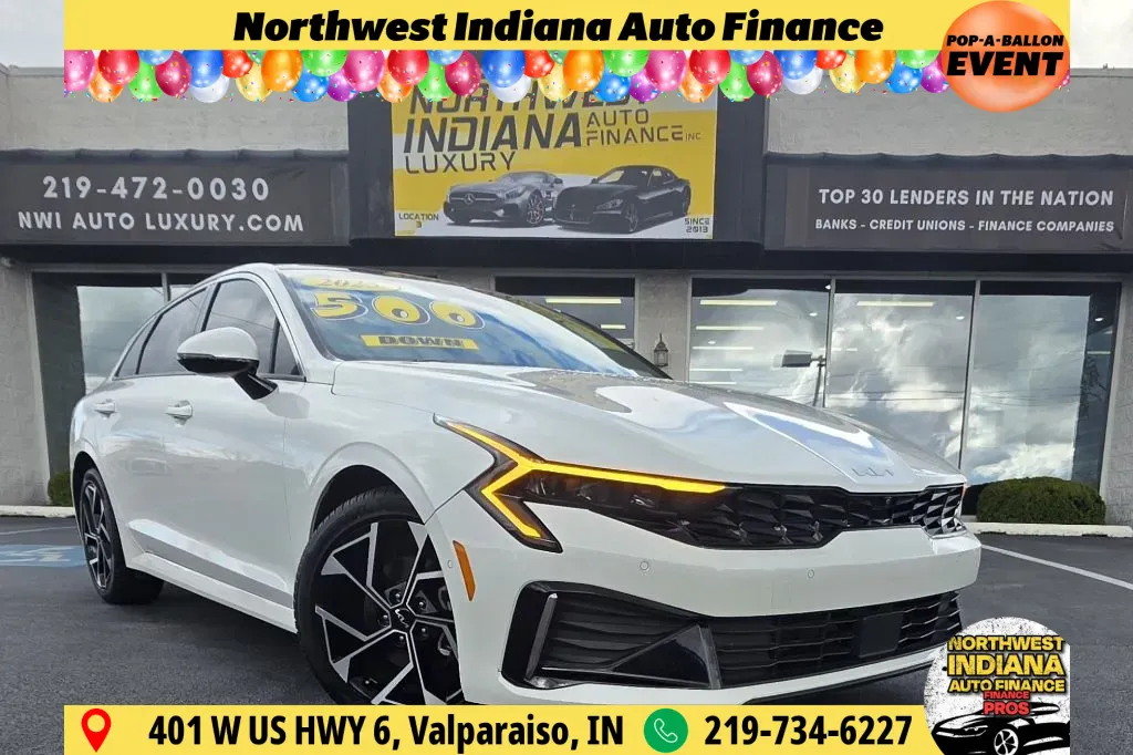 White 2025 KIA K5 EX for sale in Merrillville, IN