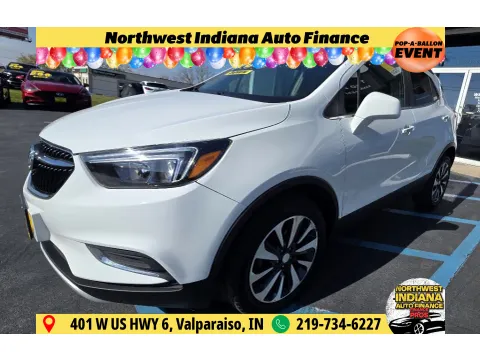 White 2021 BUICK ENCORE PREFERRED for sale in Merrillville, IN