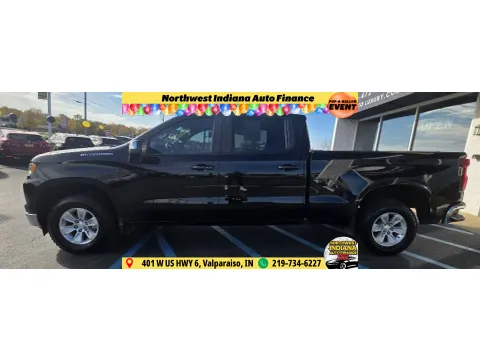 Black 2023 CHEVROLET SILVERADO 1500 LT for sale in Merrillville, IN