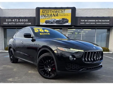 Blue 2018 MASERATI LEVANTE BASE for sale in Merrillville, IN