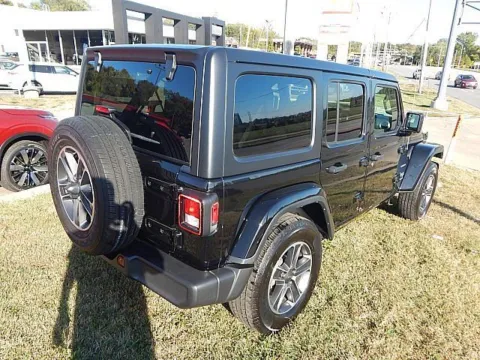 Another view of 2023 Jeep Wrangler Sahara for sale in Kansas City, MO at Jeremy Franklin Mitsubishi