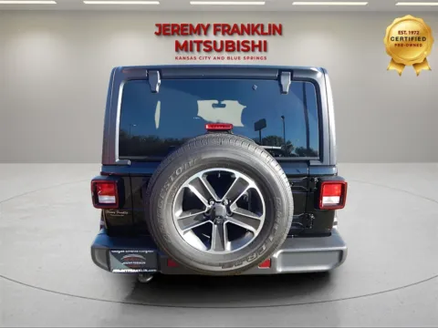 More photos of 2023 Jeep Wrangler Sahara at Jeremy Franklin Mitsubishi, MO