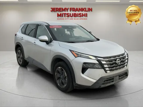 Silver 2024 Nissan Rogue SV for sale in Kansas City, MO