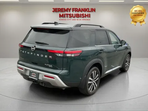 Another view of 2023 Nissan Pathfinder Platinum for sale in Kansas City, MO at Jeremy Franklin Mitsubishi