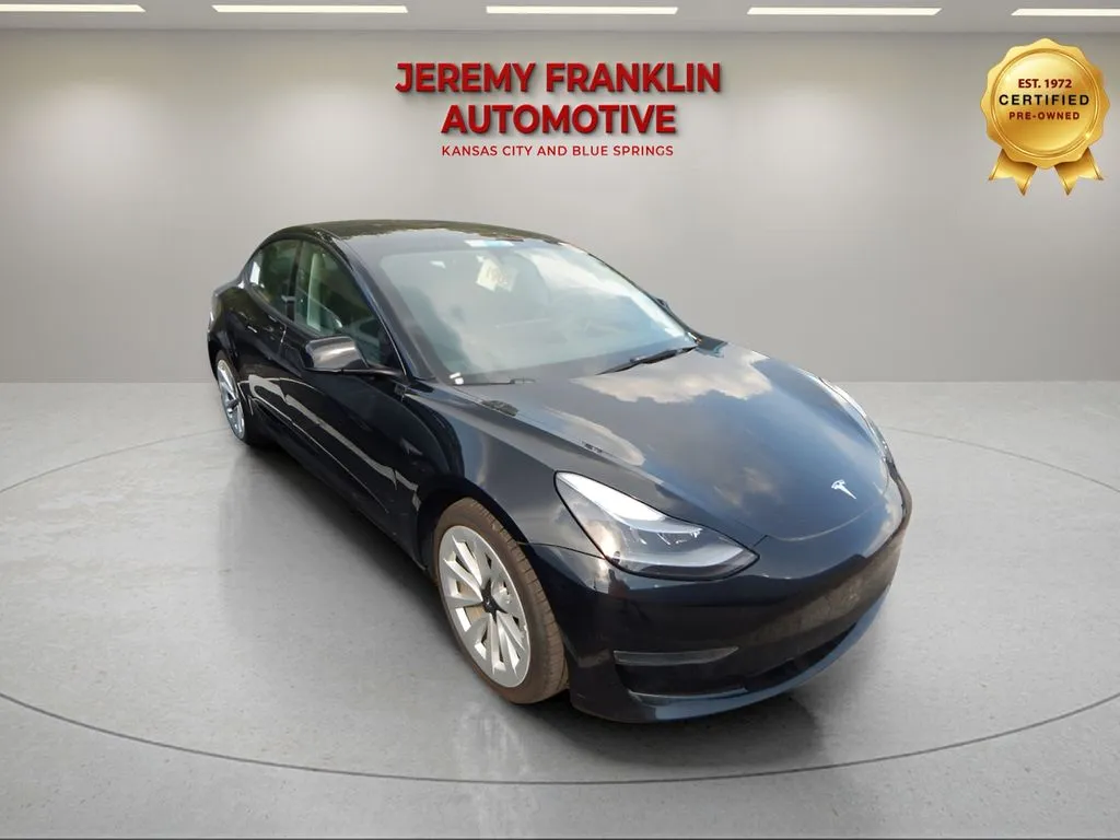 Used 2023 Tesla Model 3 Base with VIN 5YJ3E1EAXPF428465 for sale in Kansas City