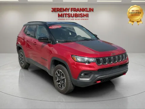 Red 2025 Jeep Compass Trailhawk for sale in Kansas City, MO