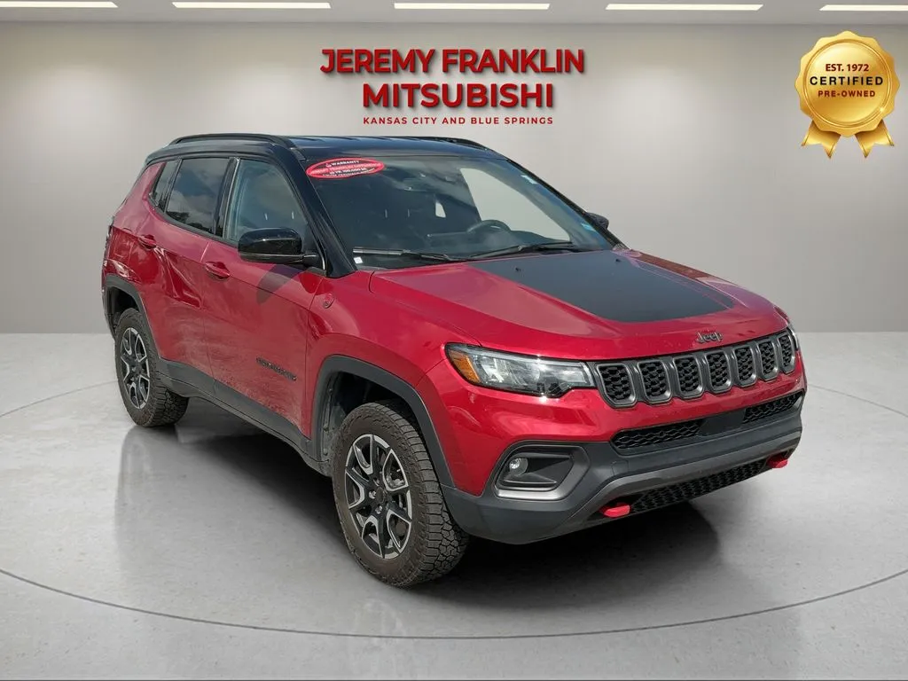 Red 2025 Jeep Compass Trailhawk for sale in Kansas City, MO