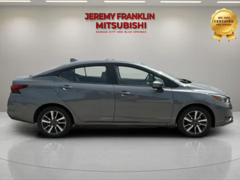 Photos of 2025 Nissan Versa 1.6 SV for sale in Kansas City, MO at Jeremy Franklin Mitsubishi