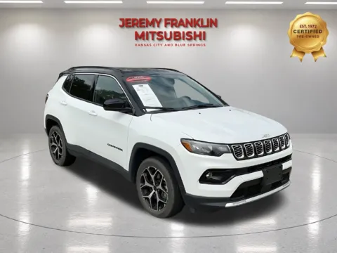 White 2025 Jeep Compass Limited for sale in Kansas City, MO