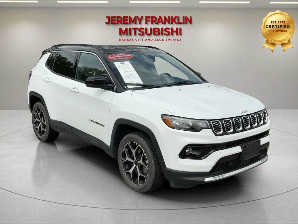 Used 2025 Jeep Compass Limited with VIN 3C4NJDCN4ST565343 for sale in Kansas City