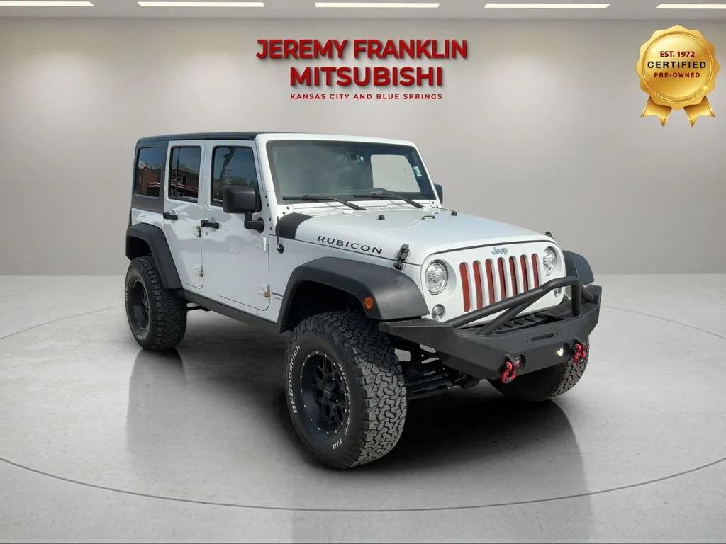 White 2018 Jeep Wrangler JK Unlimited Rubicon for sale in Kansas City, MO