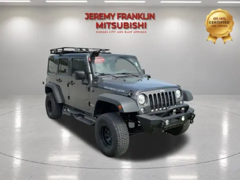 Gray 2017 Jeep Wrangler Unlimited Rubicon for sale in Kansas City, MO