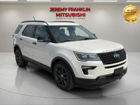 White 2019 Ford Explorer Sport for sale in Kansas City, MO