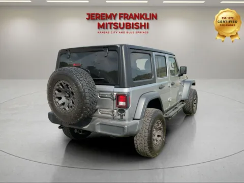 Another view of 2018 Jeep Wrangler Unlimited Sport for sale in Kansas City, MO at Jeremy Franklin Mitsubishi