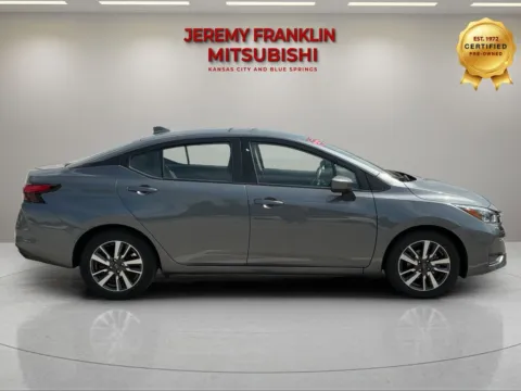 Photos of 2025 Nissan Versa 1.6 SV for sale in Kansas City, MO at Jeremy Franklin Mitsubishi