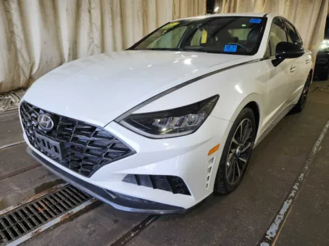 White 2020 Hyundai Sonata SEL Plus for sale in Kansas City, MO