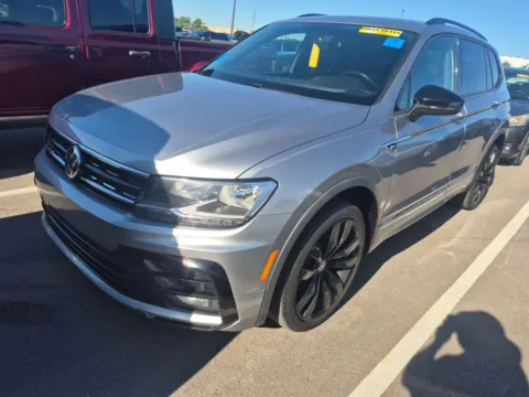 Silver 2020 Volkswagen Tiguan 2.0T SE R-Line Black for sale in Kansas City, MO