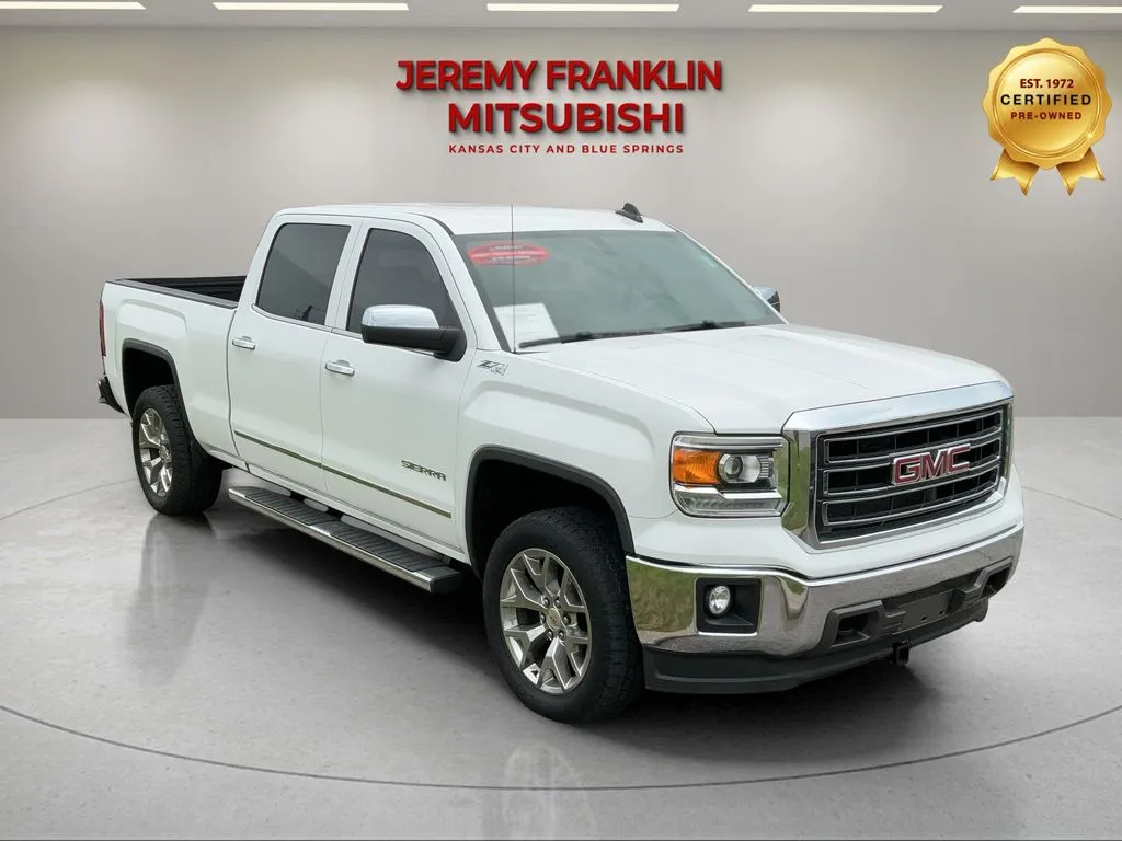 Used 2015 GMC Sierra 1500 SLT with VIN 3GTU2VEC9FG251051 for sale in Kansas City