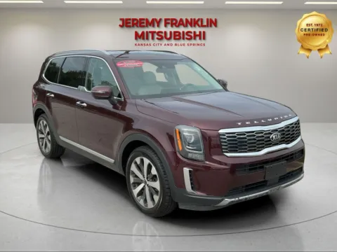 Red 2021 Kia Telluride S for sale in Kansas City, MO