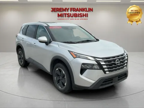 Silver 2024 Nissan Rogue SV for sale in Kansas City, MO