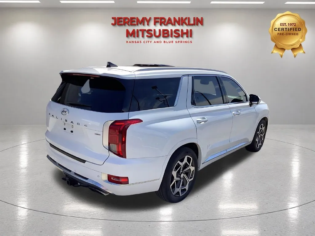 Used 2021 Hyundai Palisade Calligraphy with VIN KM8R7DHE9MU202050 for sale in Kansas City