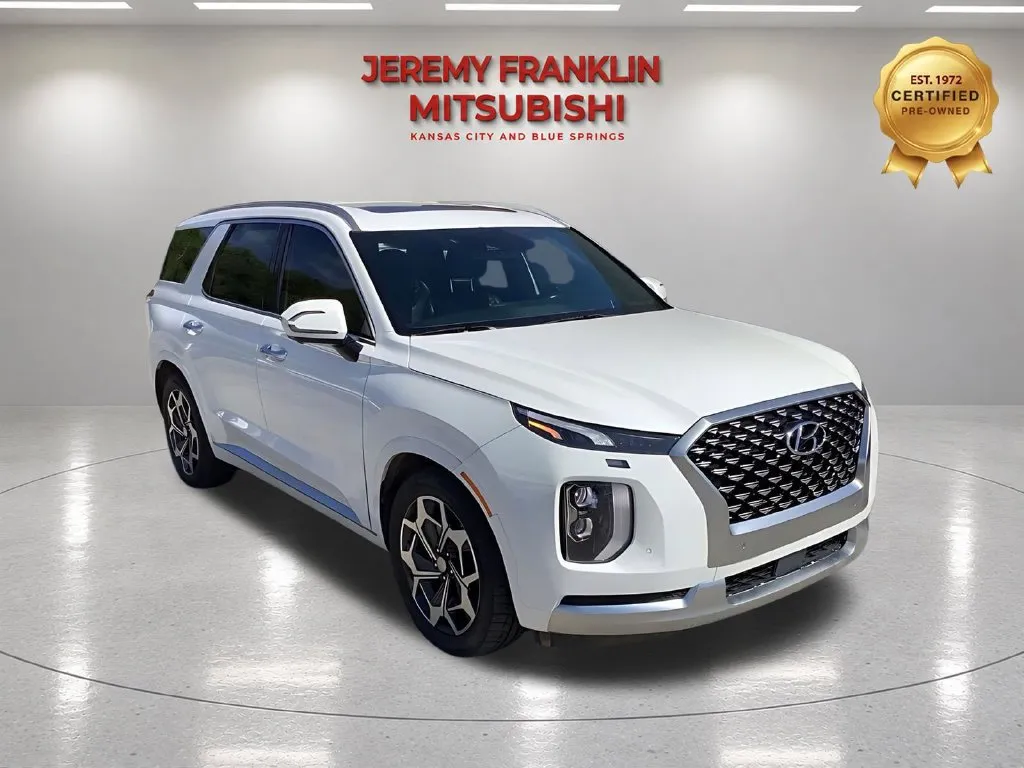 White 2021 Hyundai Palisade Calligraphy for sale in Kansas City, MO