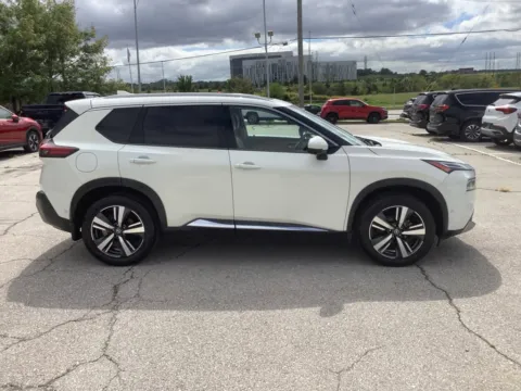 Photos of 2021 Nissan Rogue Platinum for sale in Kansas City, MO at Jeremy Franklin Mitsubishi