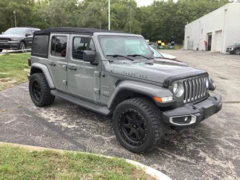 Photos of 2018 Jeep Wrangler Unlimited Sahara for sale in Kansas City, MO at Jeremy Franklin Mitsubishi