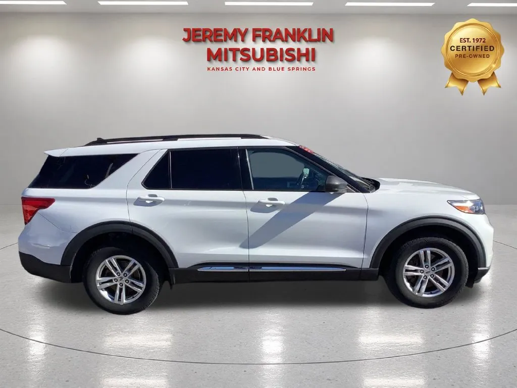 Used 2022 Ford Explorer XLT with VIN 1FMSK8DH8NGA19908 for sale in Kansas City