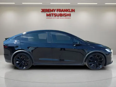 Another view of 2022 Tesla Model X Plaid for sale in Kansas City, MO at Jeremy Franklin Mitsubishi