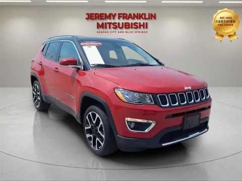 Red 2018 Jeep Compass Limited for sale in Kansas City, MO