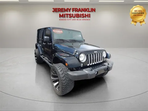 Black 2016 Jeep Wrangler Unlimited Sahara for sale in Kansas City, MO